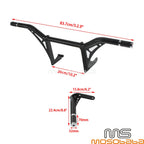 Front Engine Guard Crash Bar & Saddlebag Guard for FXLRST (2022-2024)