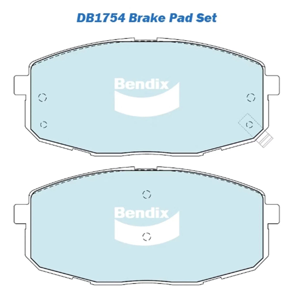 GCT Front Disc Brake Pads Set for Kia Cerato LD/TD 2.0L (2004-2013)