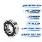 Deep Groove Ball Bearing 6308VV for Scooter Skateboard Wheel (40x90x23mm)