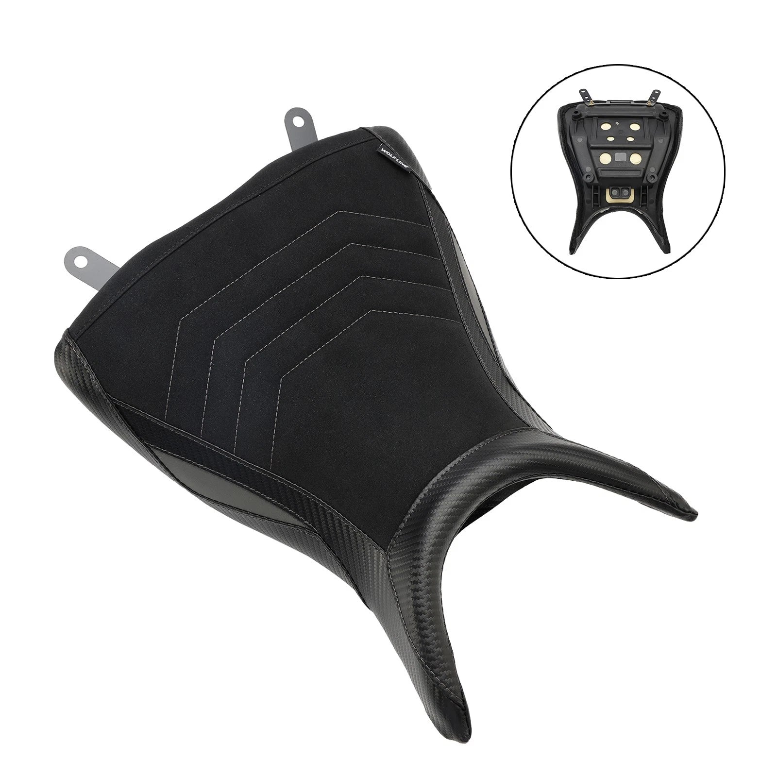 Front Driver Seat Pillion Saddle for Yamaha MT-03 YZF-R3 (2015–2023)