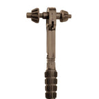 2X Black Drill Chuck Key Wrench for Handling (Dual Sided Functionality)