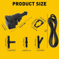Windshield Wiper Washer Nozzle Spray Jet Kit for Universal (2000–2023)