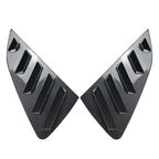 Rear Side Window Louver Vent Trim Covers for VW Polo MK6 (2018 - )