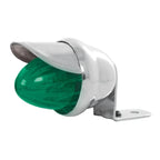 Incandescent Mini Auxiliary Light Green Watermelon Lens with Visor for Universal
