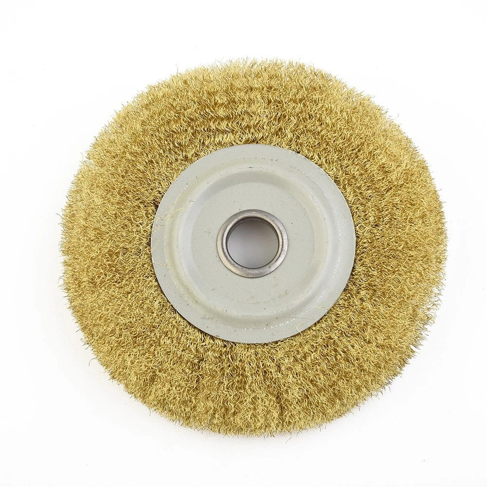 16mm Pure Copper Wire Wheel Brush for Rotary Grinder Cleaner Tool