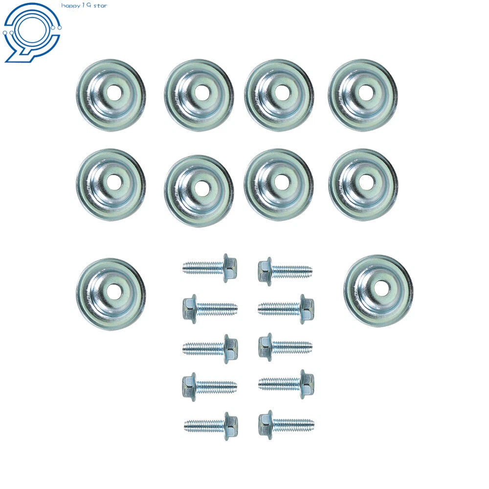 Set of 20 Skid Plate Washer Bolts for Polaris General Ranger RZR RS1