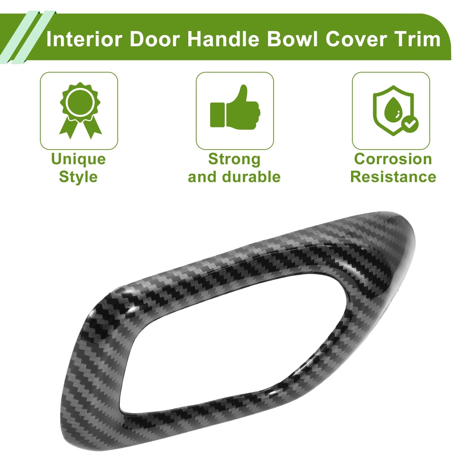 Set of 1 Interior Door Handle Bowl Cover Trim for Honda Civic (2022–2023)