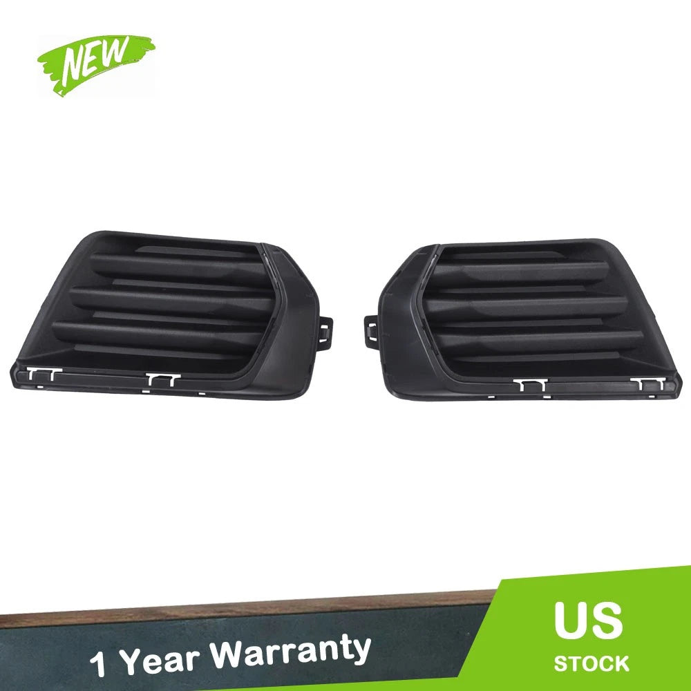 Fog Light Covers for Chevy Colorado (2021–2022) Black Left & Right Side