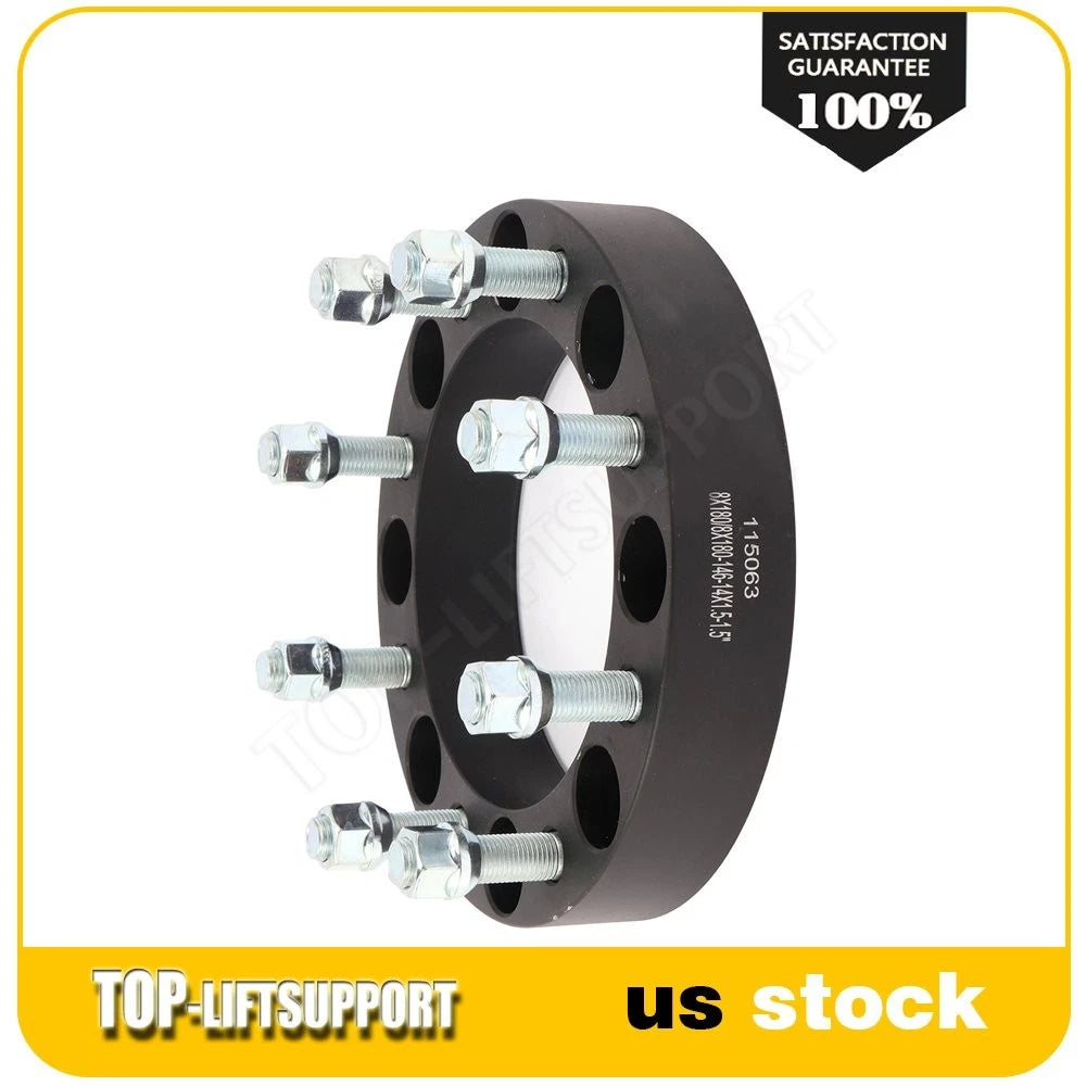 2X Wheel Spacers for GMC Sierra, Chevy Silverado 2500 HD (8x180)