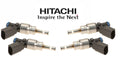 Set of 4 Fuel Injectors for Audi A4 A6 Quattro S6 S8 (Hitachi)