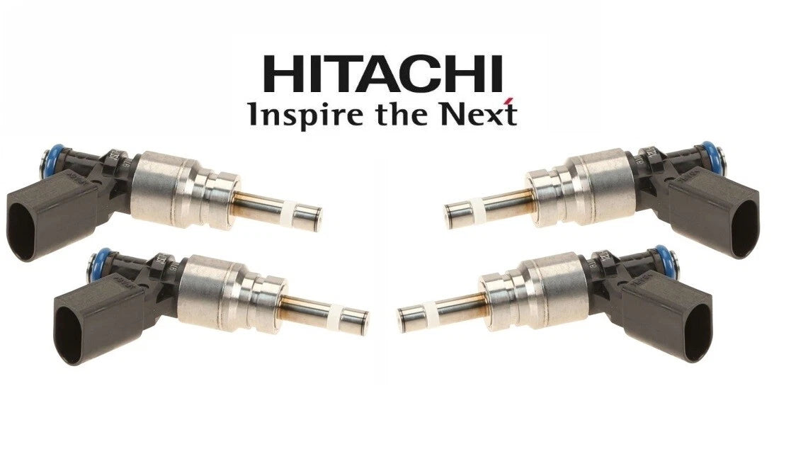 Set of 4 Fuel Injectors for Audi A4 A6 Quattro S6 S8 (Hitachi)