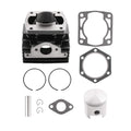 Top End Rebuild Cylinder Piston Gaskets for EZGO 2-Cycle Gas (1976–1988)