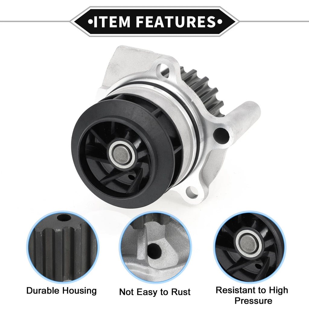 Water Pump for Volkswagen Passat (2012–2014) No. 03L121011J/03L121011C/03L121011H