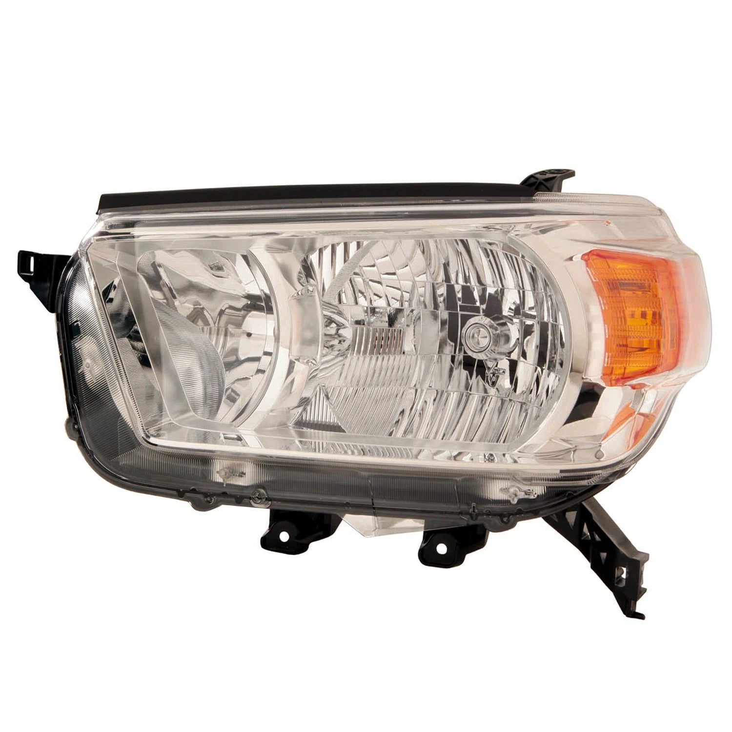 Head Light Lens Housing Replacement Driver Side for Toyota Highlander (2008–2013)