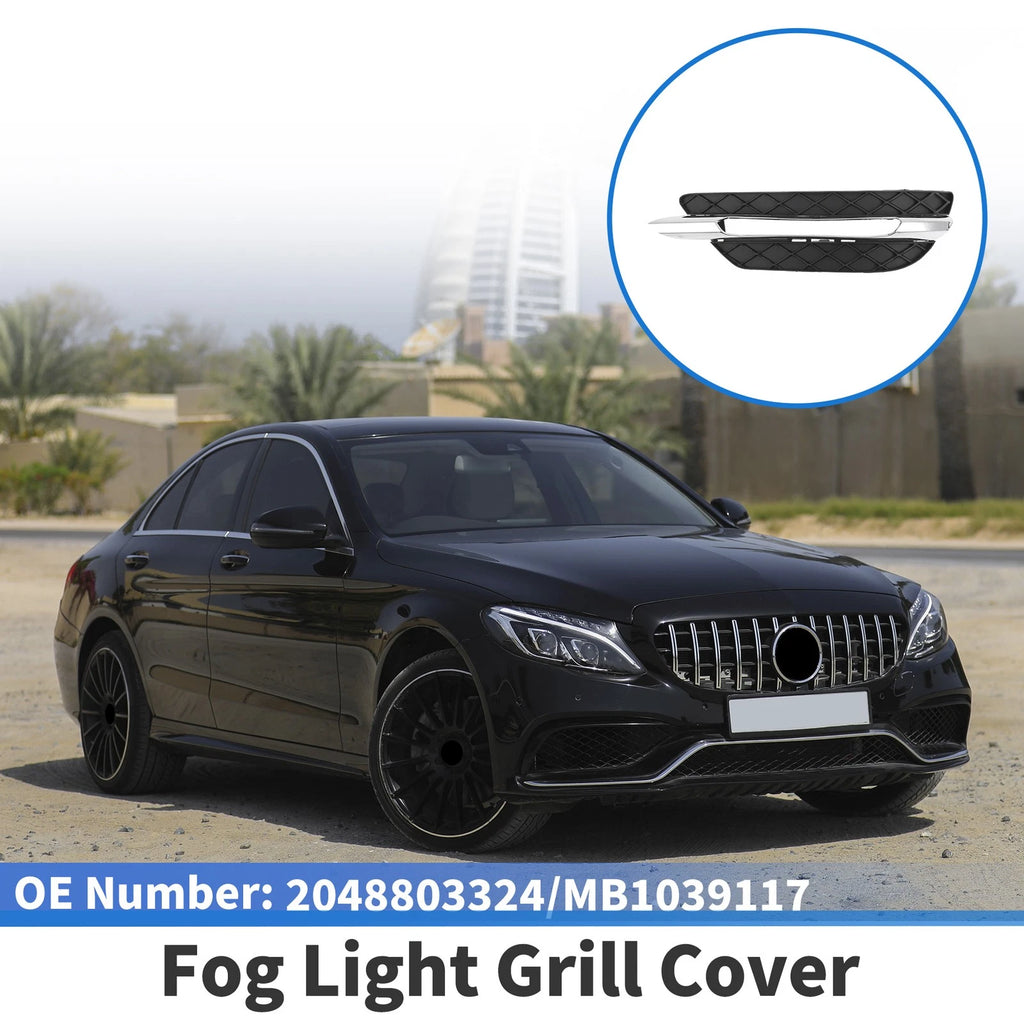 1 Pc Fog Light Grill for Mercedes-Benz C300 (2011–2013) No.2048803324