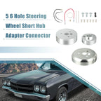5 & 6 Hole Steering Wheel Short Hub Adapter for Chevy GM (Year Range)