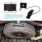 Spare Wheel Tyre Winch Winder Assembly for Caravan (14-16 Inch Wheels)
