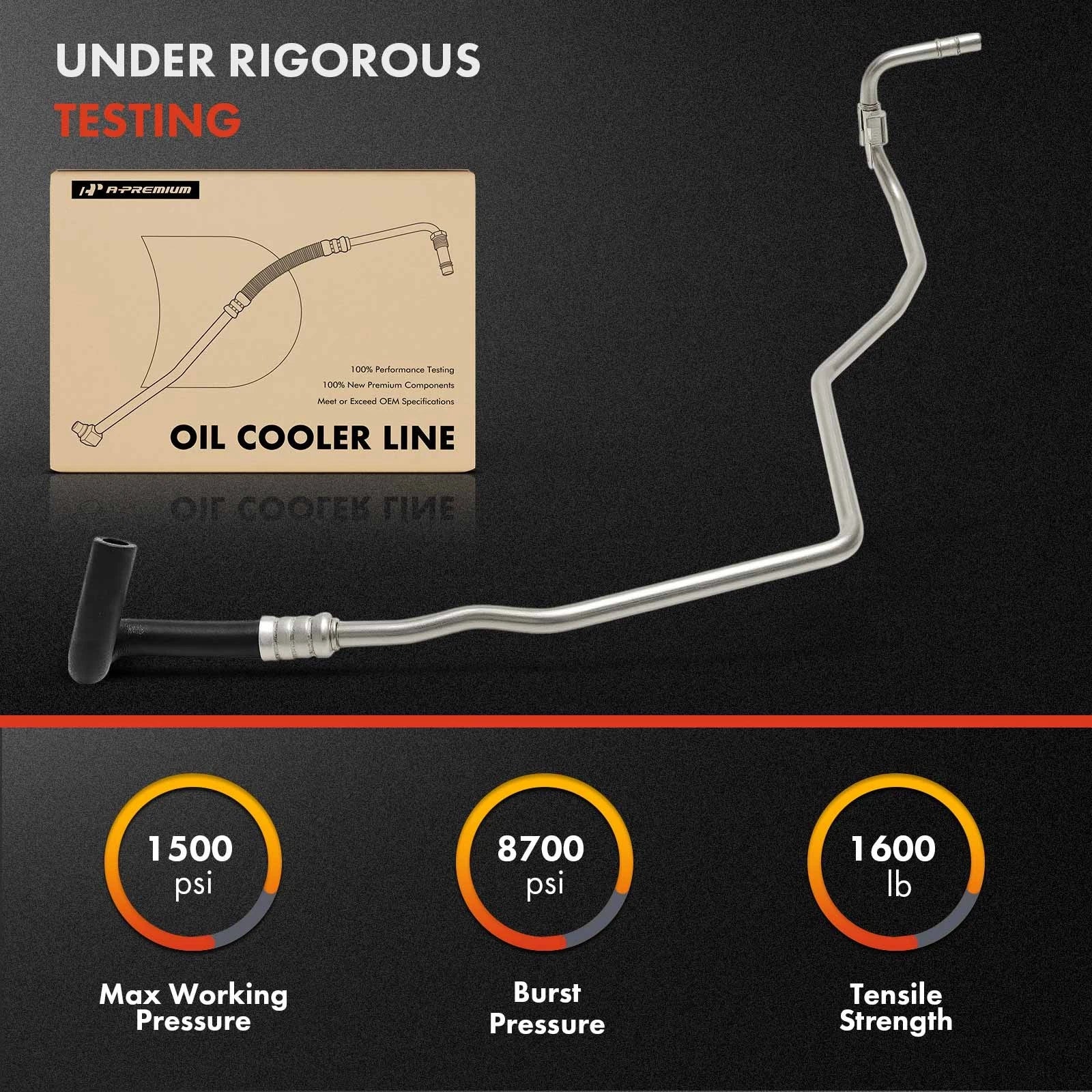 Trans Oil Cooler Hose for Ford F-150, Expedition (2011–2017)