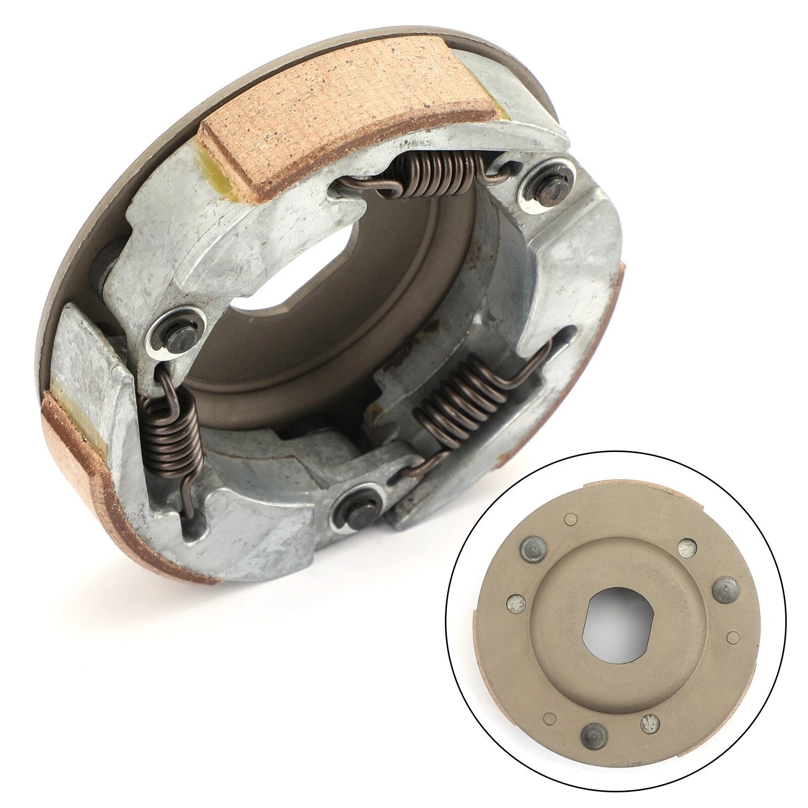 Complete Clutch Shoes Weight Set & Spring for Kawasaki KSF90 KFX90 (2007–2020)