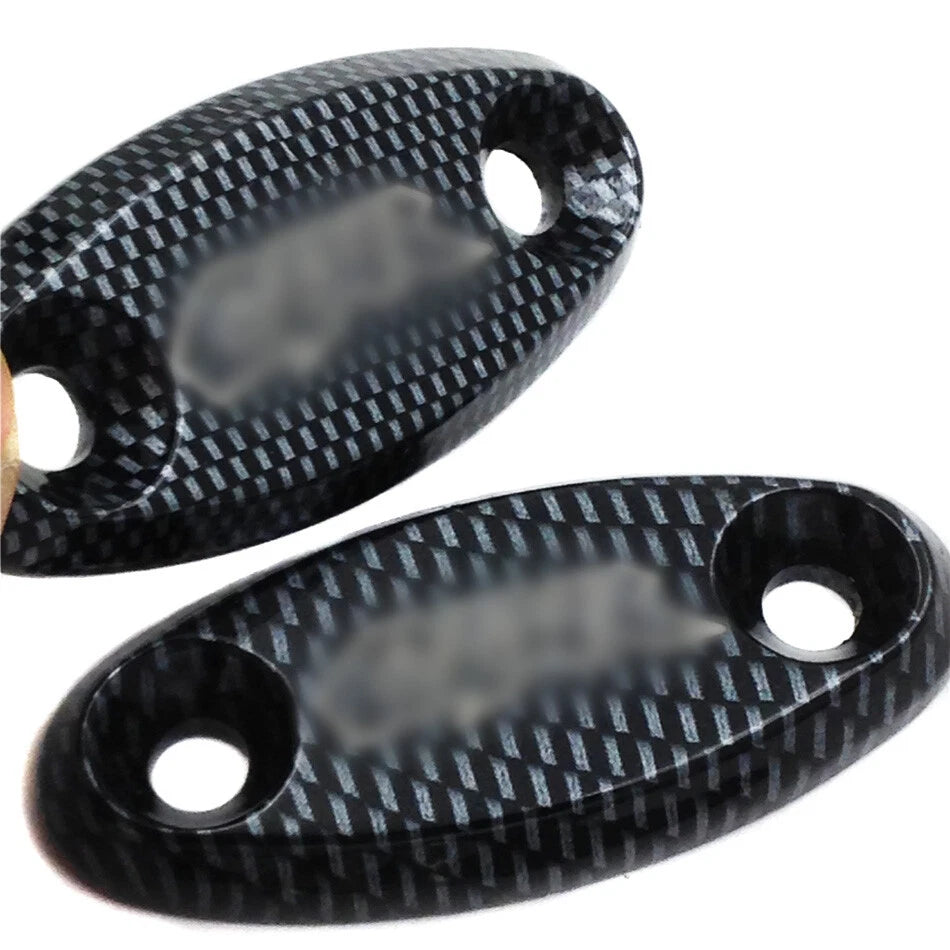 Mirror Block Off Base Plates for Honda CBR 600 F4/F4i, 900RR, 929, 954, 1000RR