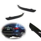 Set of 2 Smoked Rear Bumper Reflector Lights for Infiniti QX60 (2016–2020)