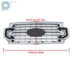 Chrome Front Grille for Ford F250 F350 Limited (2020–2022)