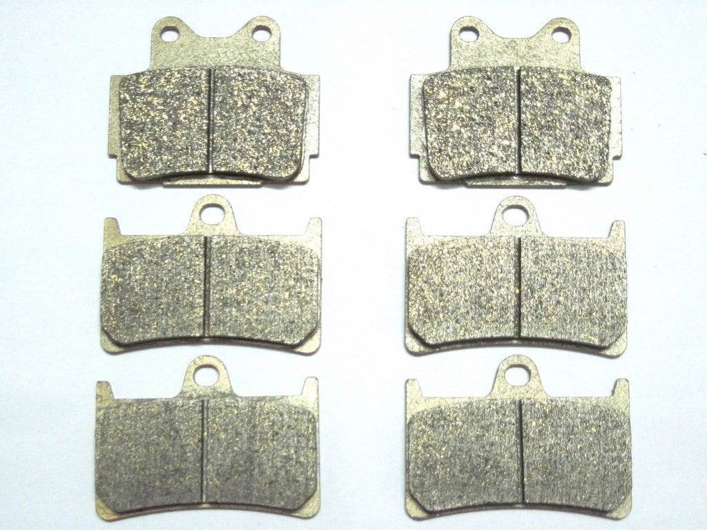 Front Rear Brake Pads for Yamaha Fazer FZS 600 (1998–2003) & TZR 250 (1989–1994)