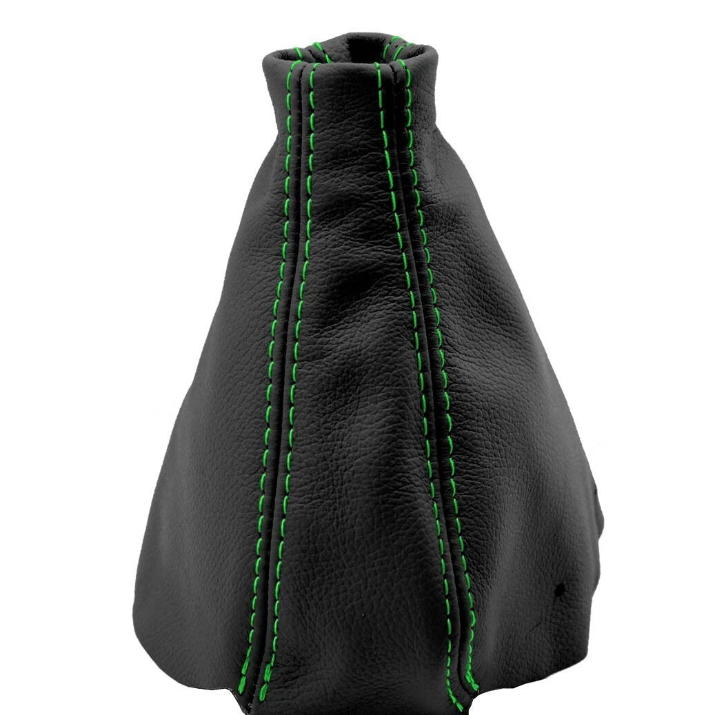 E Brake Boot Cover for Nissan 300ZX (1990–1996) Black Green Stitch
