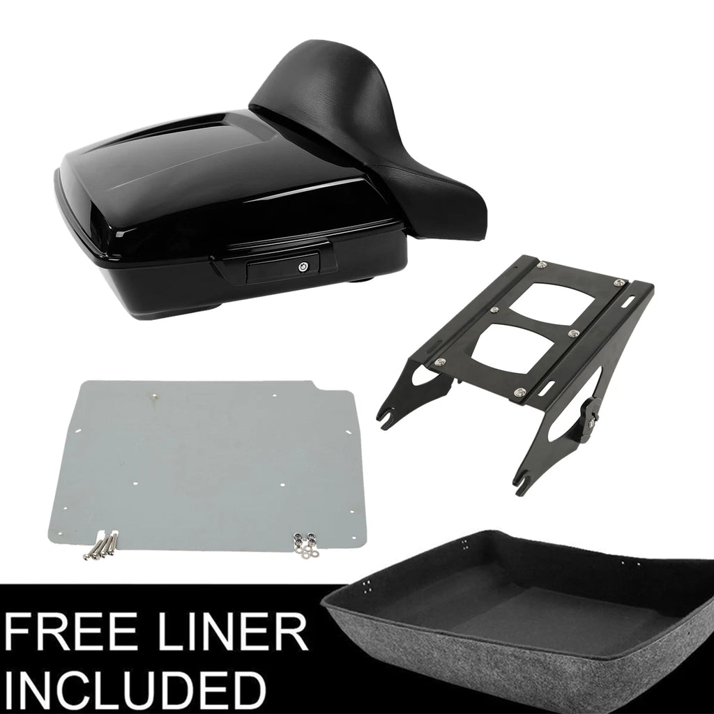 Trunk Pad Mount Rack Plate for Harley Touring FLHT FLHX (2014–2026)