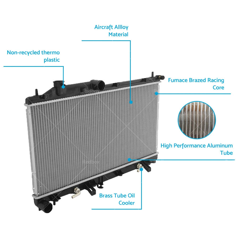 Radiator for Subaru Liberty Forester Impreza WRX Outback EJ20 EJ25 (340mm)