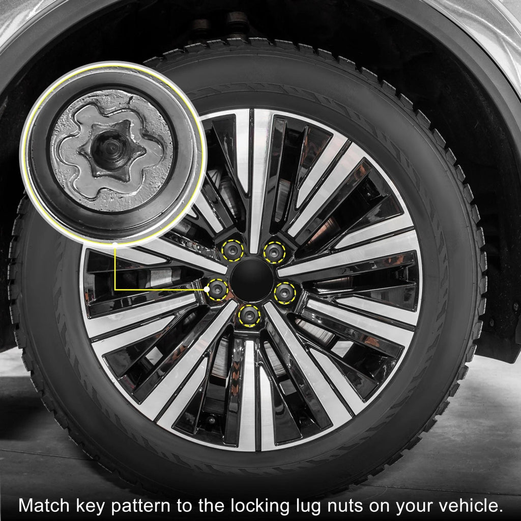 Wheel Lock Lug Nut Anti Theft Key for Volkswagen (521)