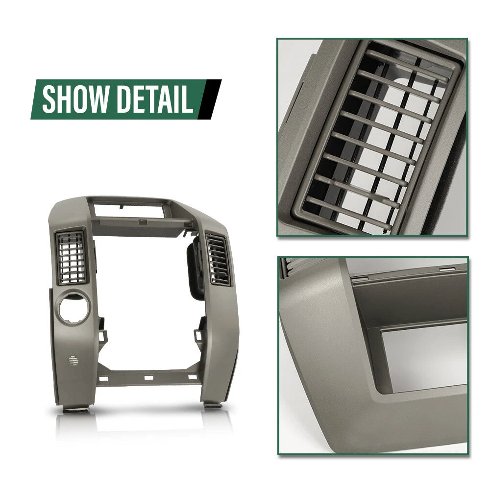Center Dash Radio Trim Bezel for Infiniti QX56 (2004–2007)