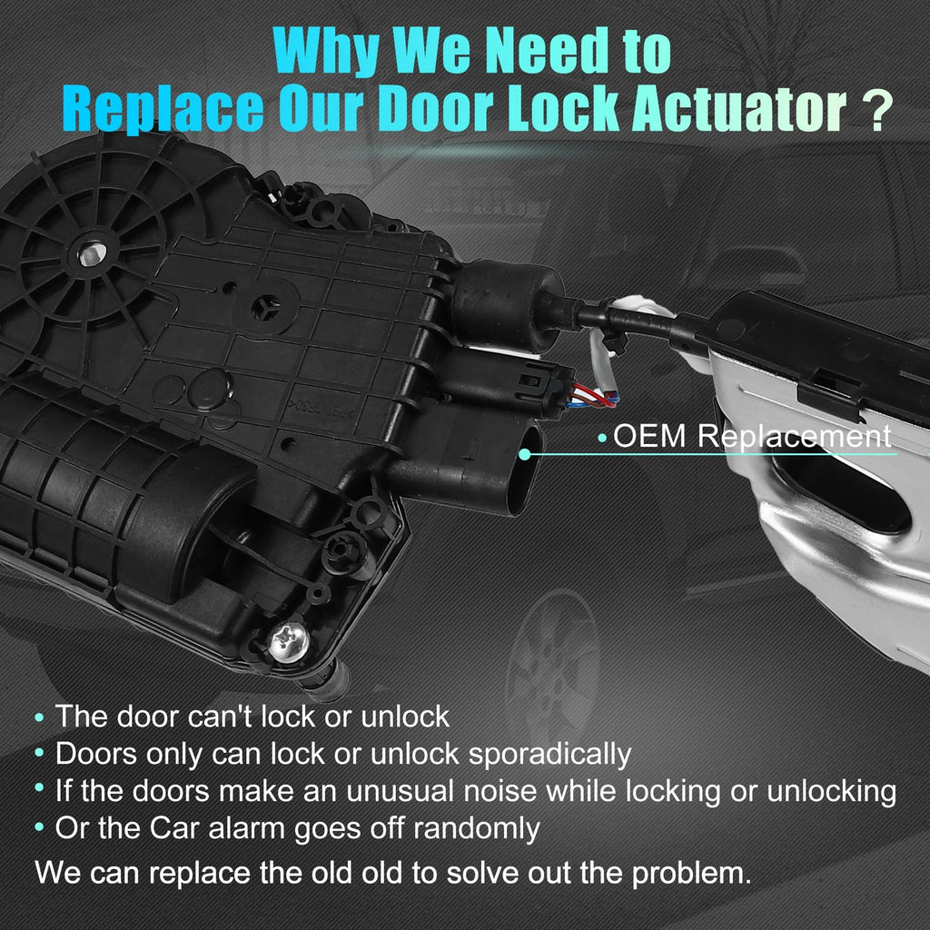 Front Right Door Lock Actuator Assembly for BMW X5 E70 X6 E71 (2007–2014) 51217315022