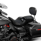Passenger Sissy Bar Backrest Pad Bracket for Harley Touring Road King Glide