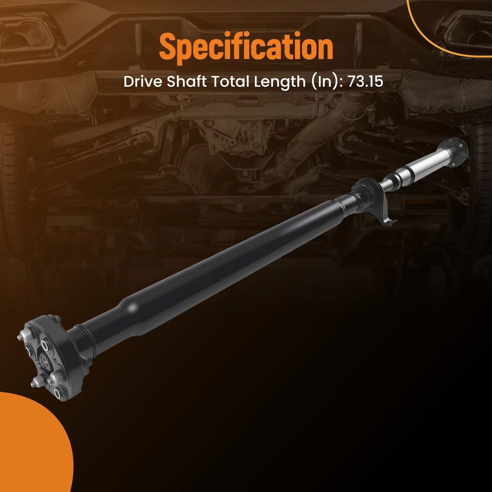 Driveshaft Prop Shaft Assembly for Dodge Charger Chrysler 300 (RWD)