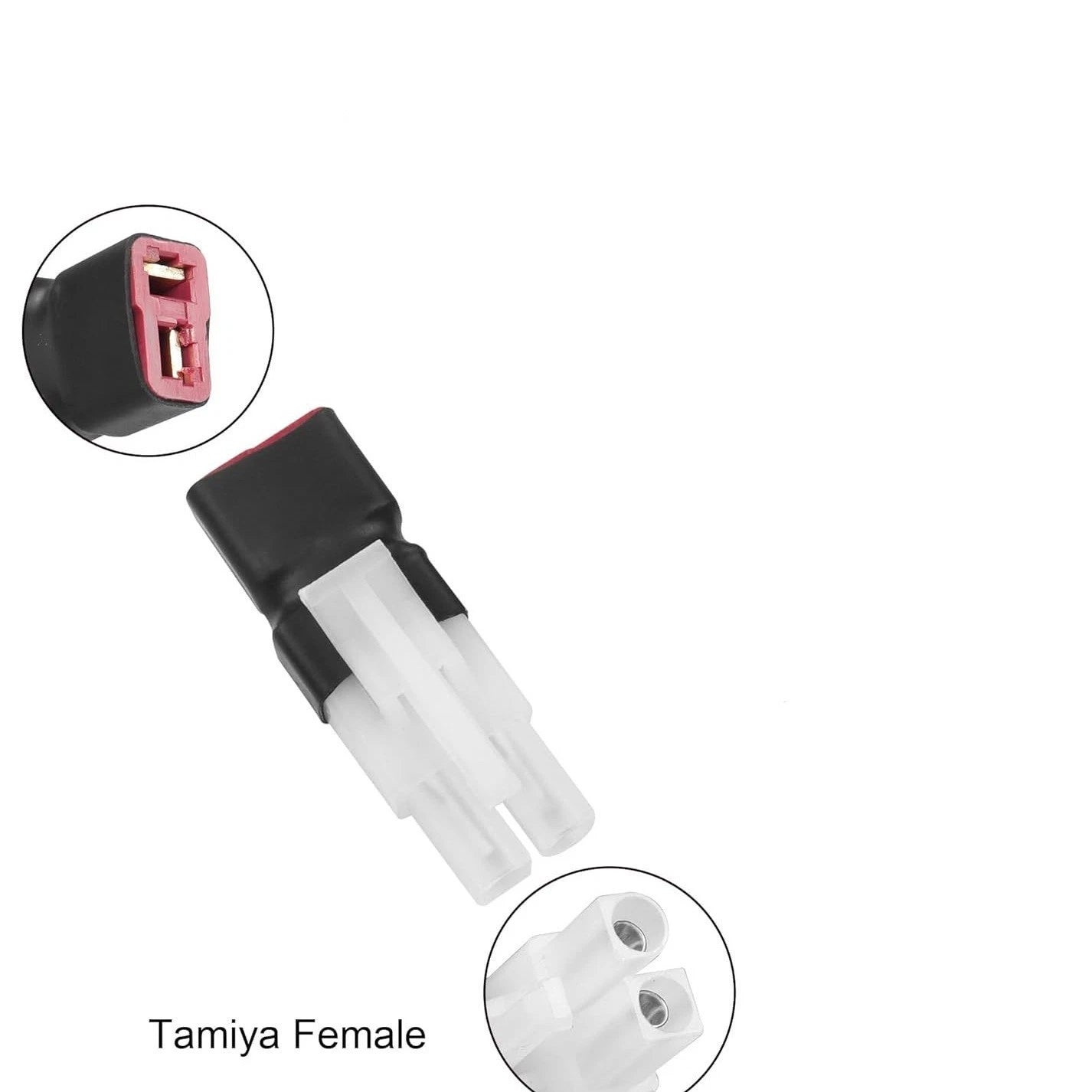 T-type ABS Connector Pair Male Female for RC Cars Boats FPV Drones