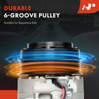 A/C Compressor with Clutch for Mercedes-Benz SL550 (2013–2020)