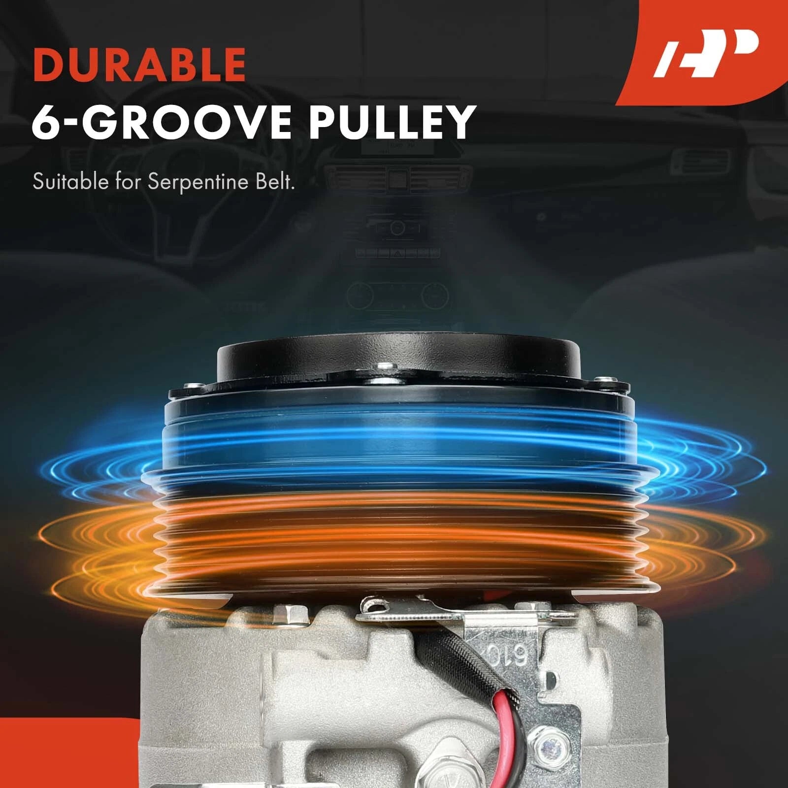 A/C Compressor with Clutch for Mercedes-Benz SL550 (2013–2020)