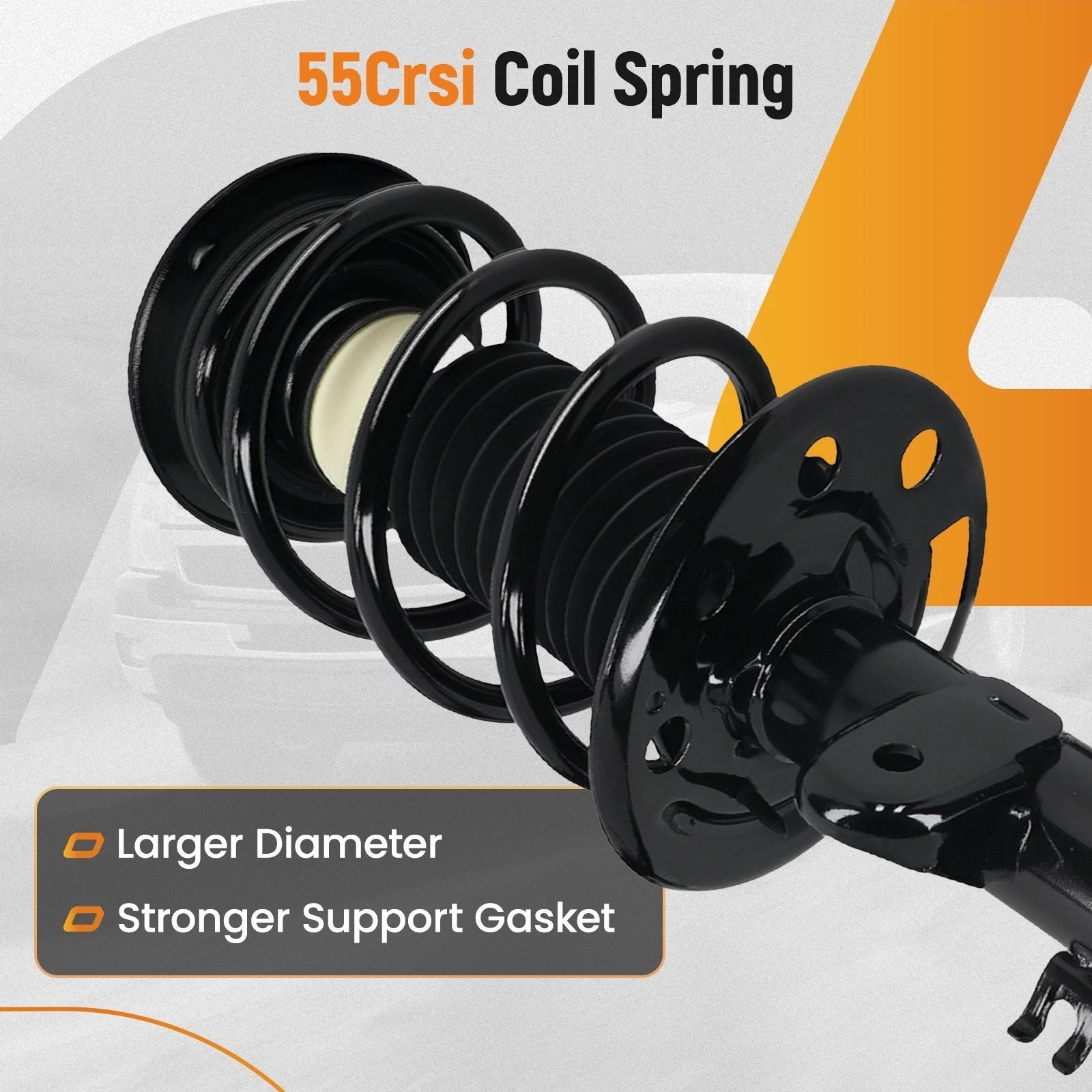 Set of 4 Suspension Struts Assembly for Ford Flex (2009-2012)