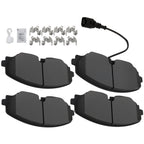 4pcs Front Brake Pads Set for Volkswagen Atlas (2018–2025) P2074 D2074 P-2074