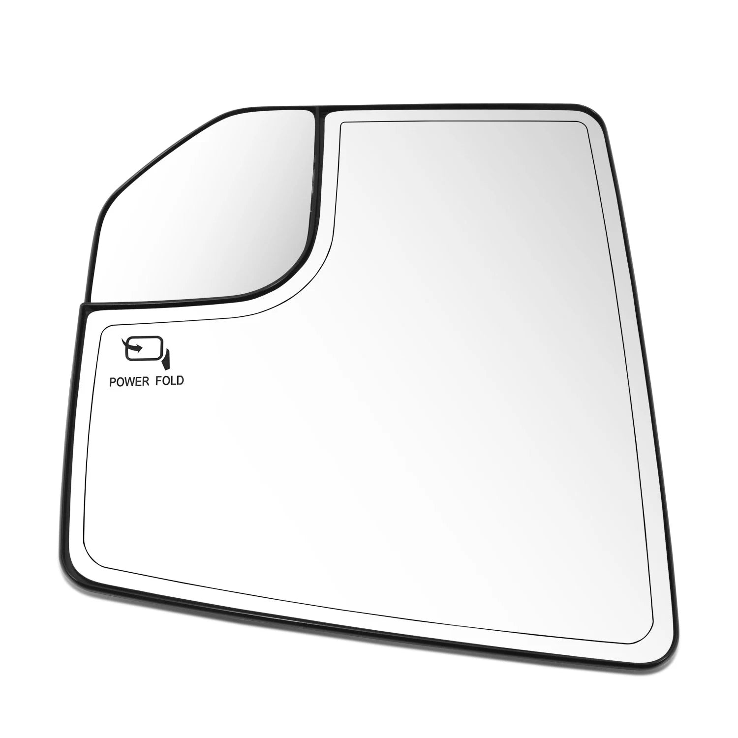 Heated Mirror Glass for Ford F-150 (2015–2020) OE Style Left Side Power Fold