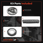 3X Timing Chain Kit for Chevy Malibu, Impala, Camaro (1965–1976)
