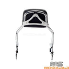 Chrome 13.9" Sissy Bar Backrest for Harley Softail Slim FLSL FLHC FXBB (18-21)