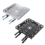 Set of 2 RV Bumper Mount Generator & Cargo Carrier Tray Kit