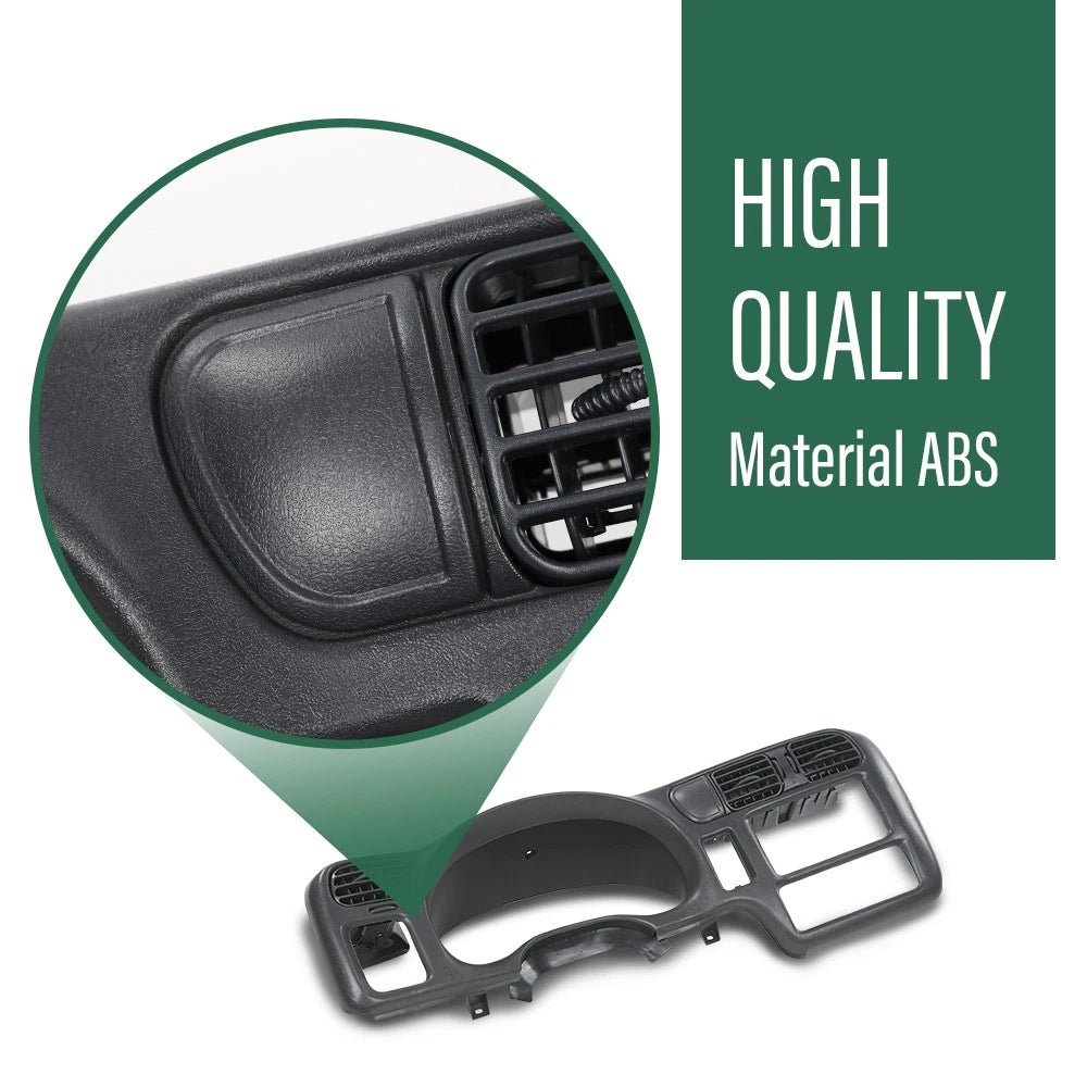 Dash Radio Cluster Bezel for Chevy S10 Blazer (1998–2005)