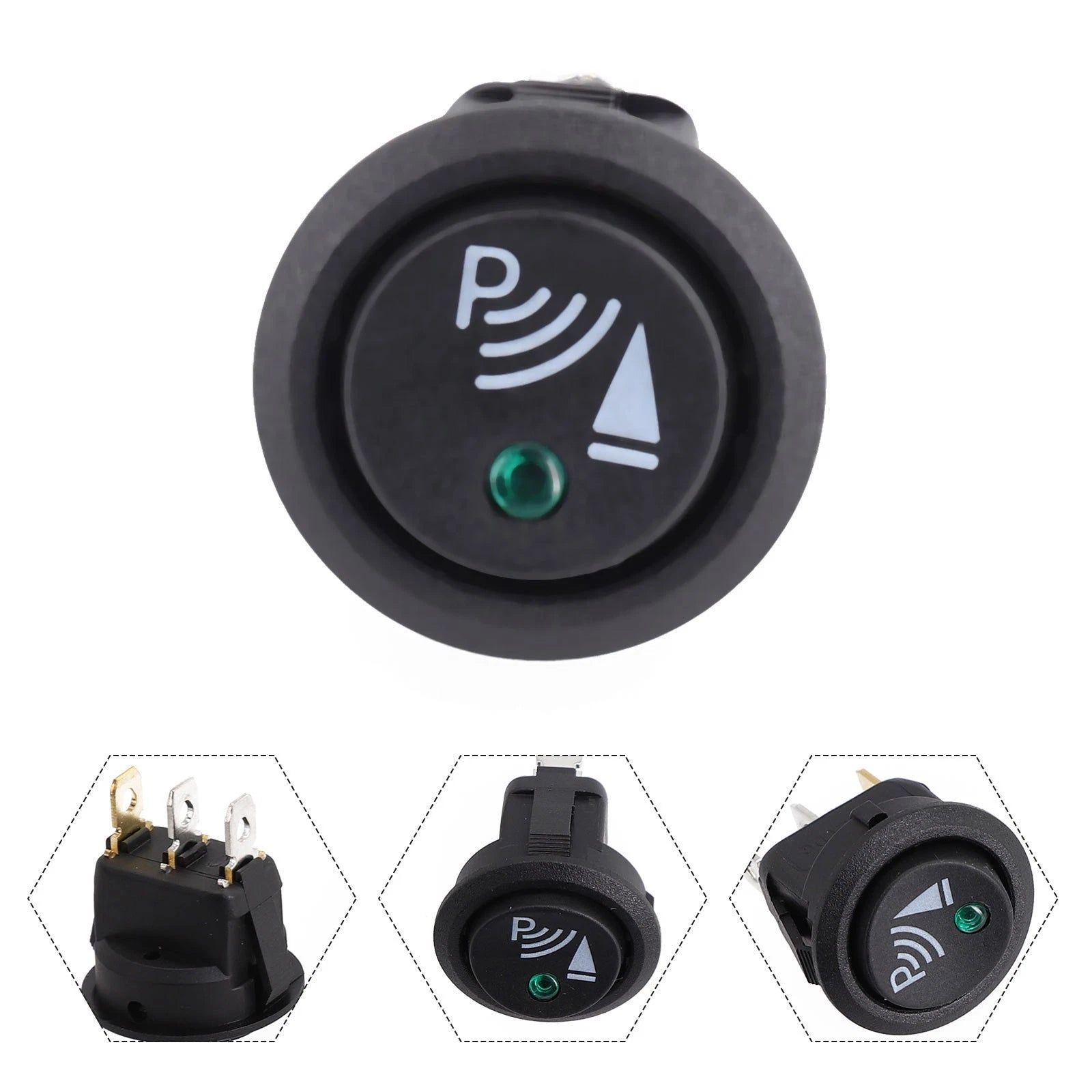 Rocker Switch for Car (Plastic + Metal)