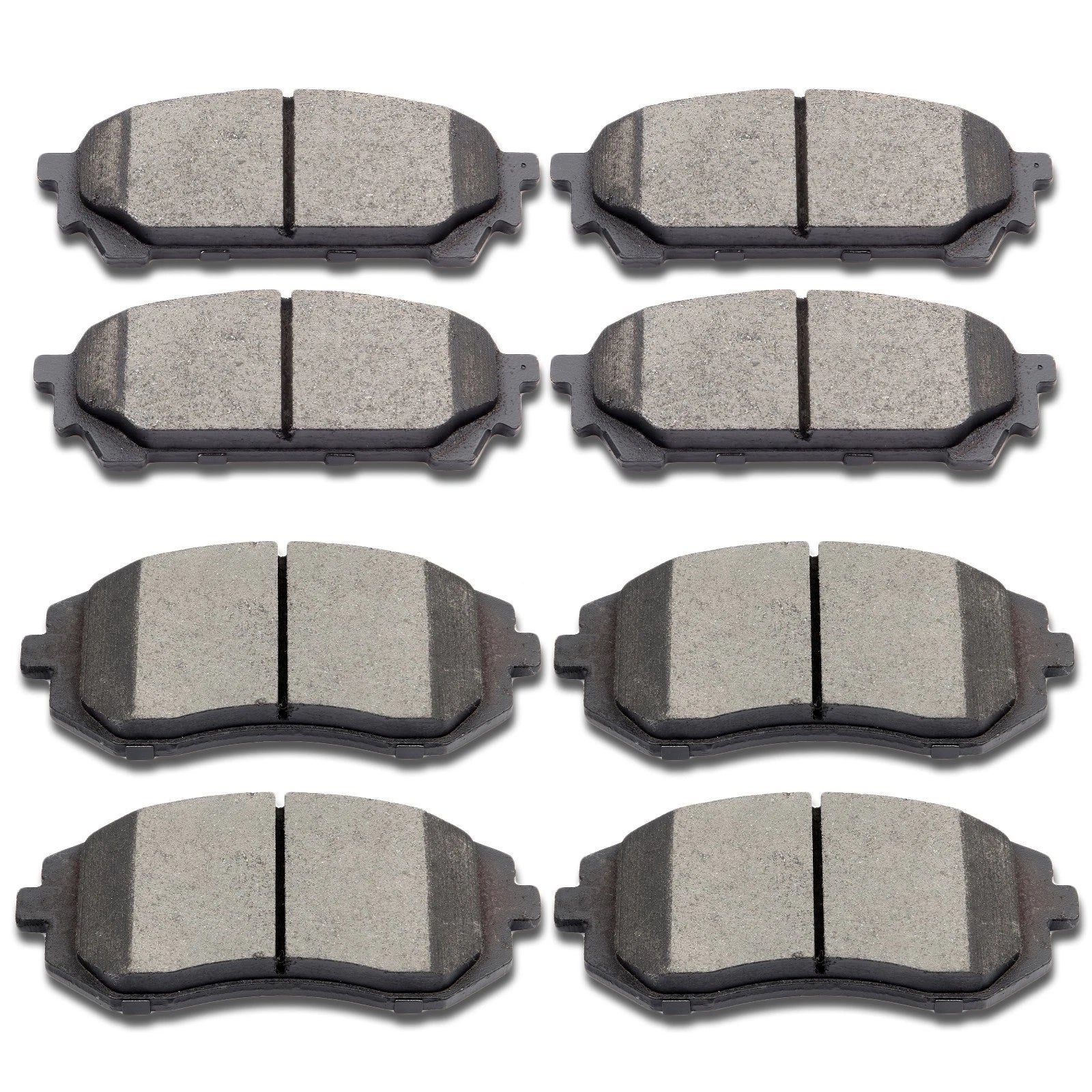 Set of 4 Ceramic Brake Pads for Subaru Forester (2004–2008) & Saab 9-2X