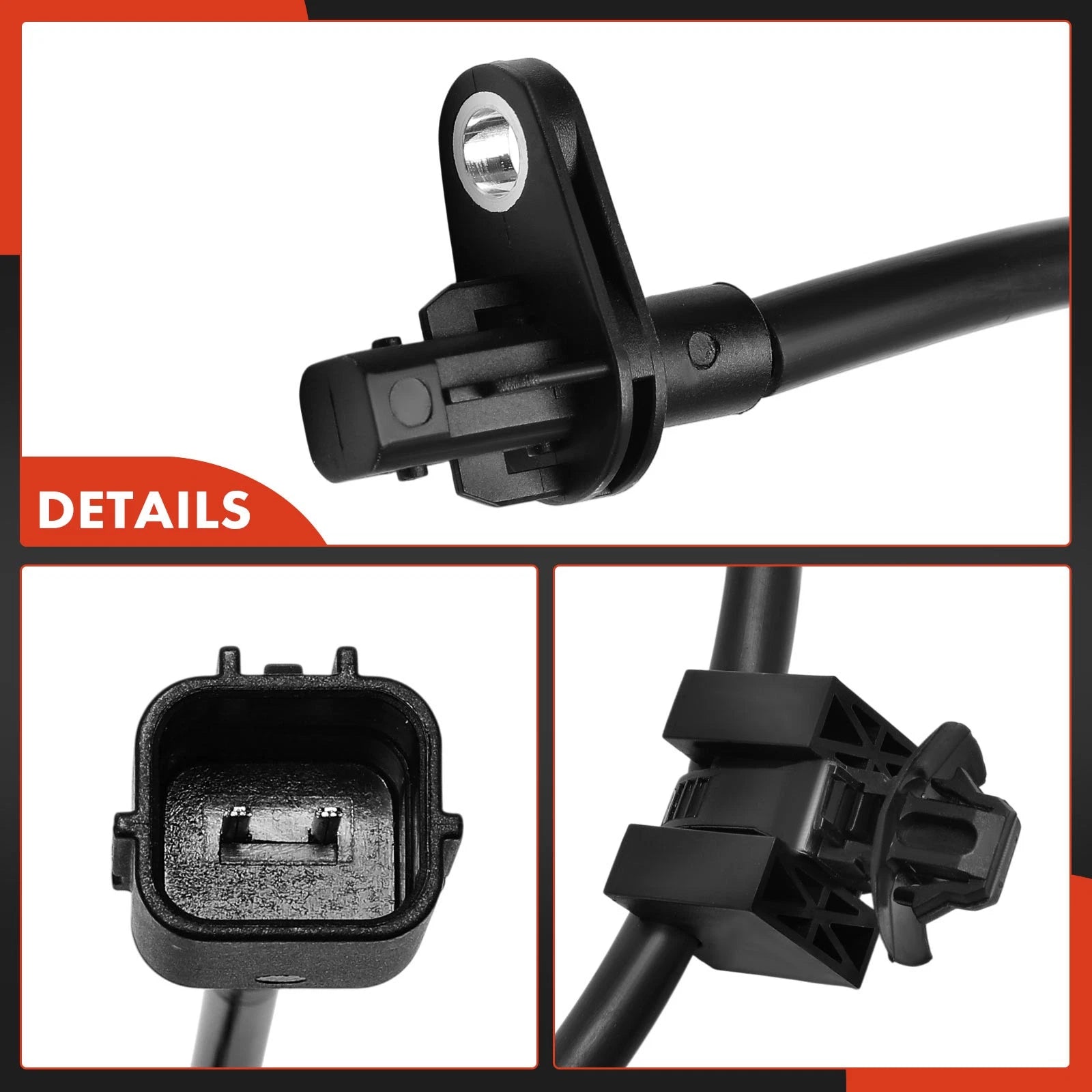 2X Front ABS Wheel Speed Sensor for Kia Soul (2014-2019)