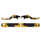 Gold Extendable Brake Clutch Levers for Honda CBR125R CBR150R (2004-2016)