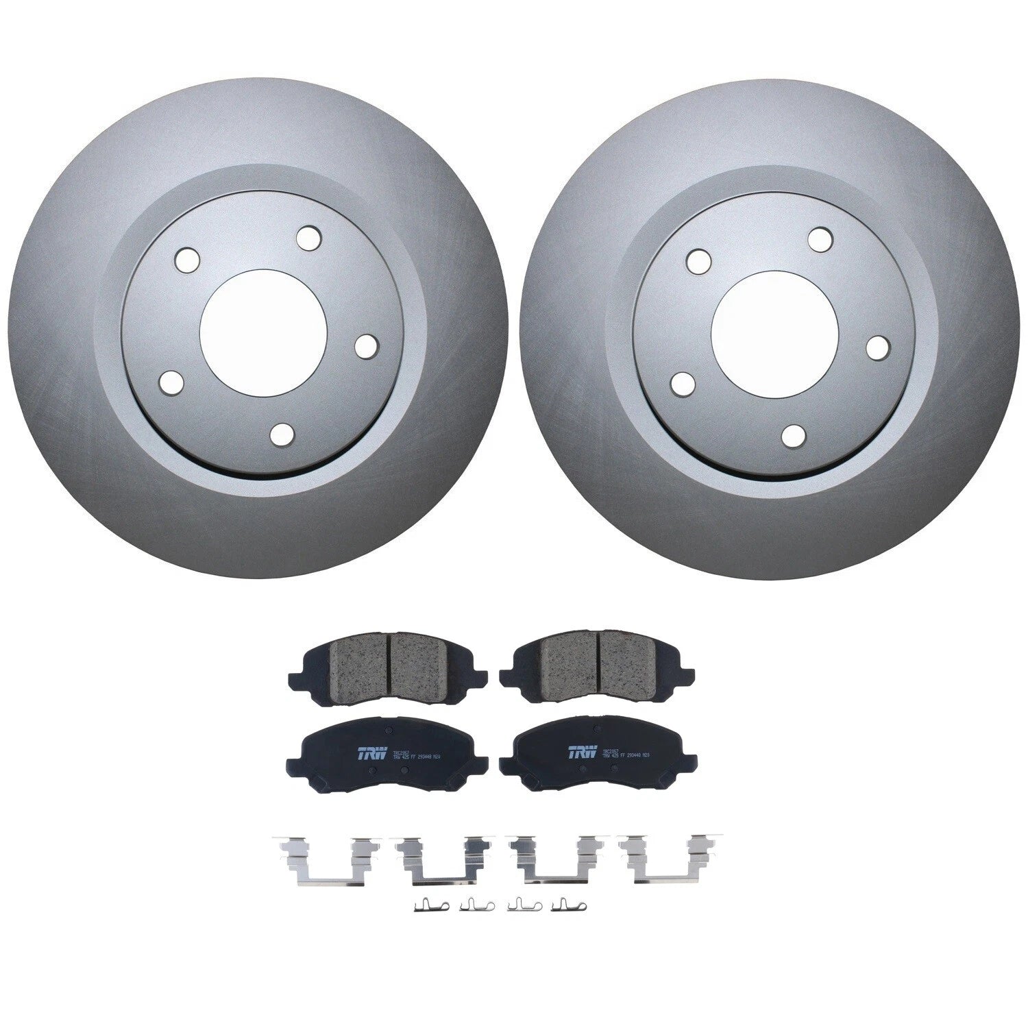 Front Brake Kit 294mm Rotors TRW Ceramic Pad Set for Chrysler Sebring (2007–2010)